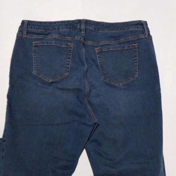 Torrid Boyfriend Straight Jeans-Size 16-Vintage Stretch-Mid Rise-Classic-Casual - Picture 6 of 9